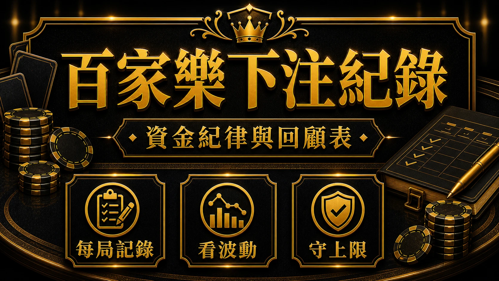 百家樂投注紀錄怎麼做？用紀律表看懂輸贏與加碼習慣｜MBM娛樂城