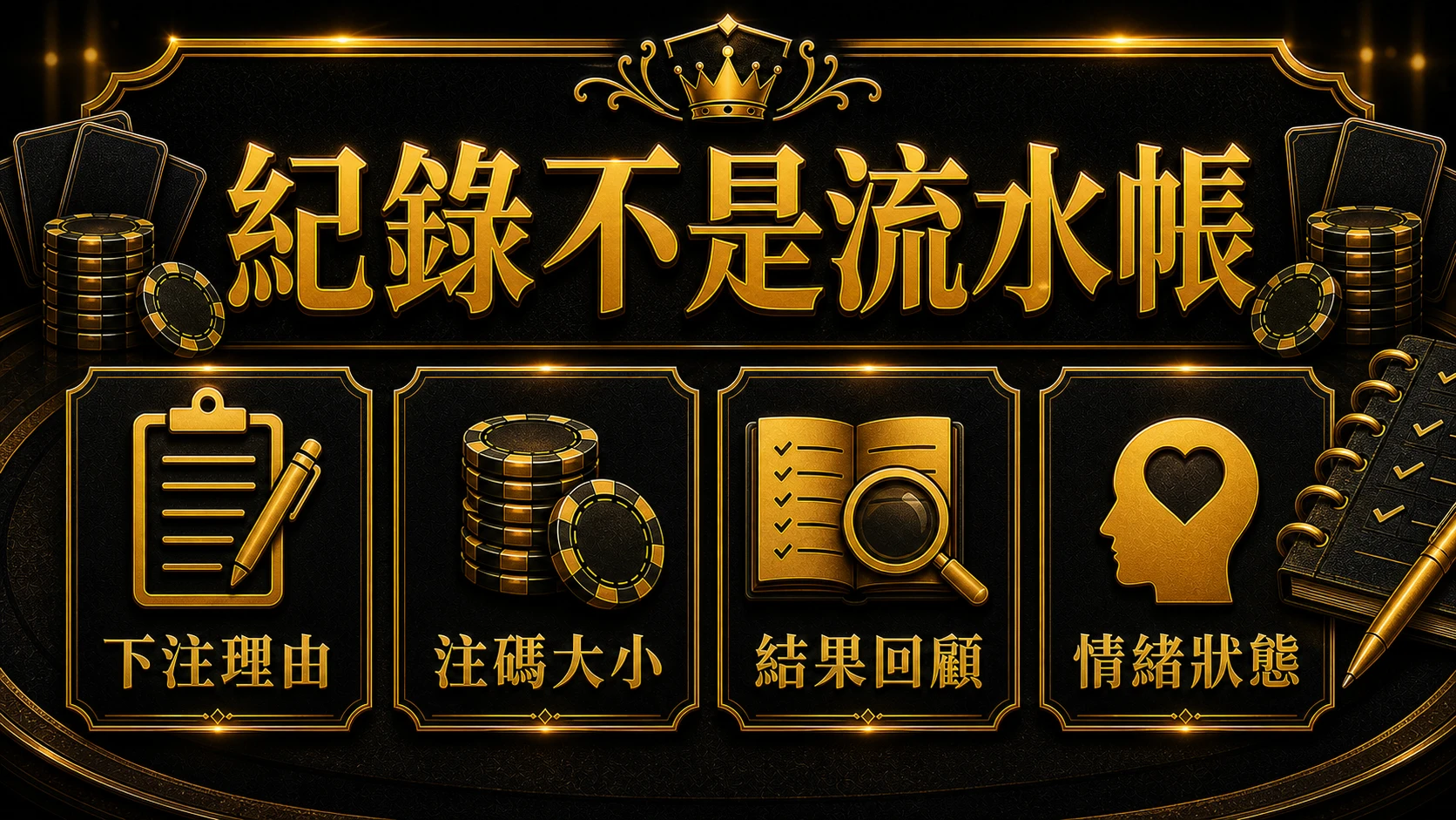 百家樂投注紀錄怎麼做 規則流程與判斷重點 MBM娛樂城