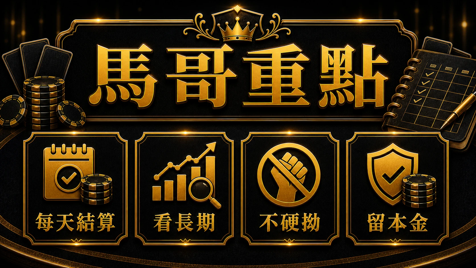 百家樂投注紀錄怎麼做 馬哥重點整理 MBM娛樂城