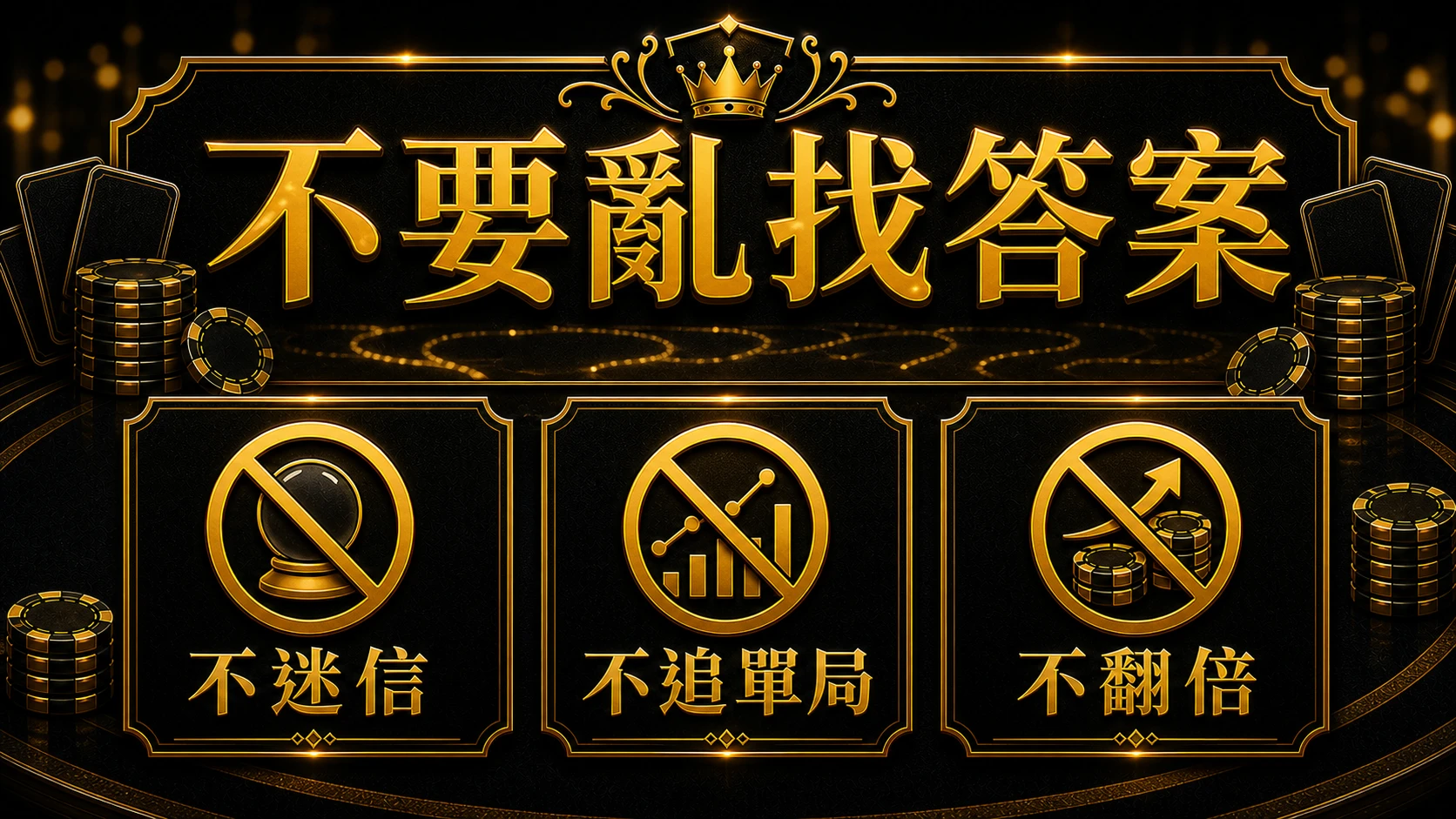 百家樂不看路打法可行嗎 風險邊界與停手提醒 MBM娛樂城