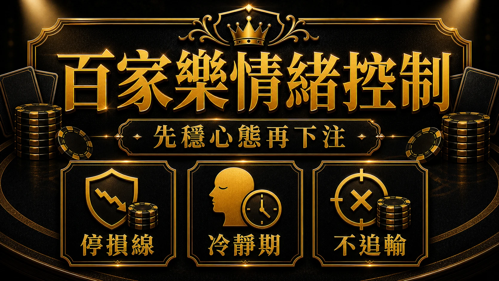 百家樂輸贏關鍵不只運氣：6個心理建設與情緒控管｜MBM娛樂城