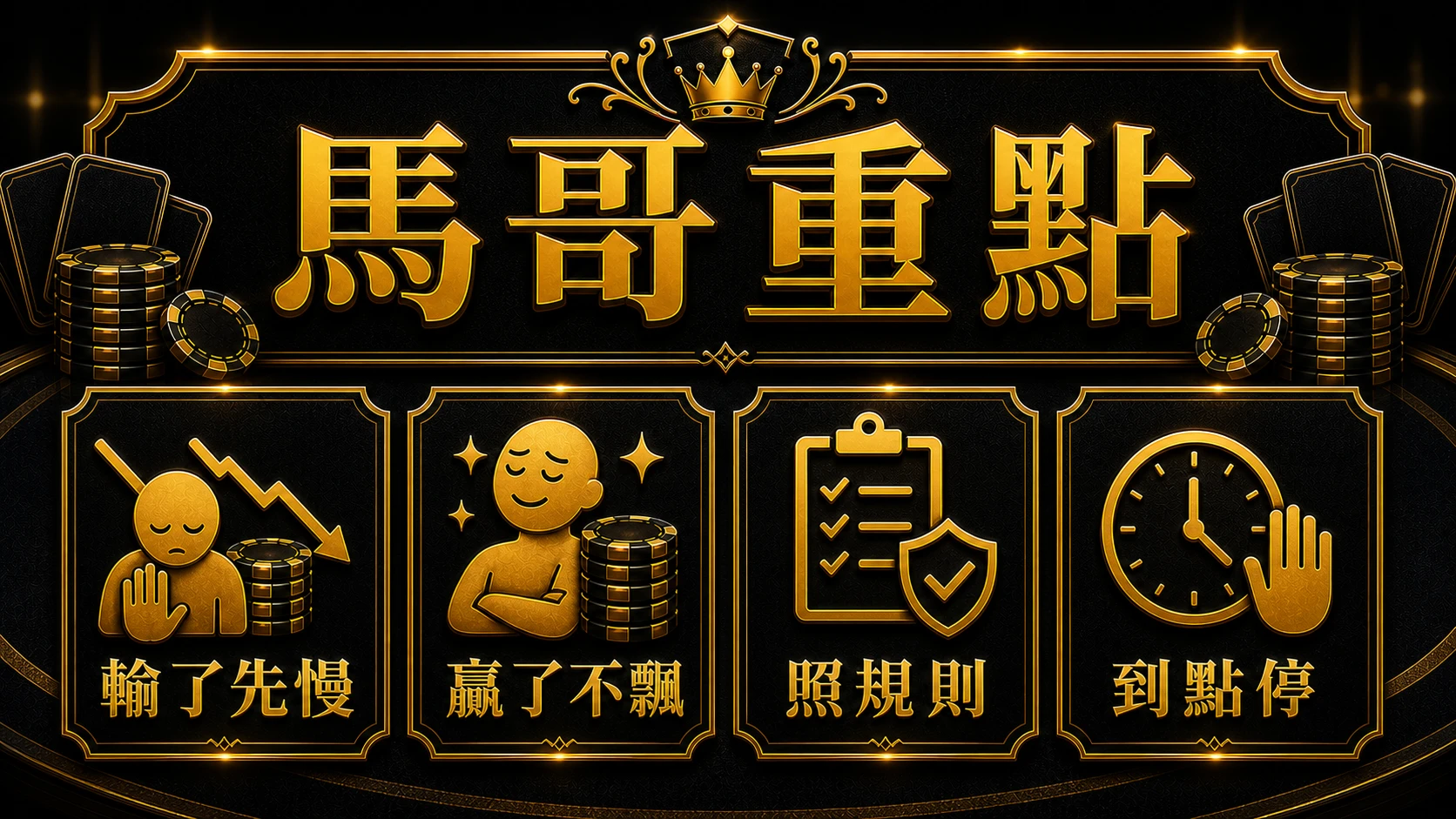 百家樂輸贏關鍵不只運氣 馬哥重點整理 MBM娛樂城