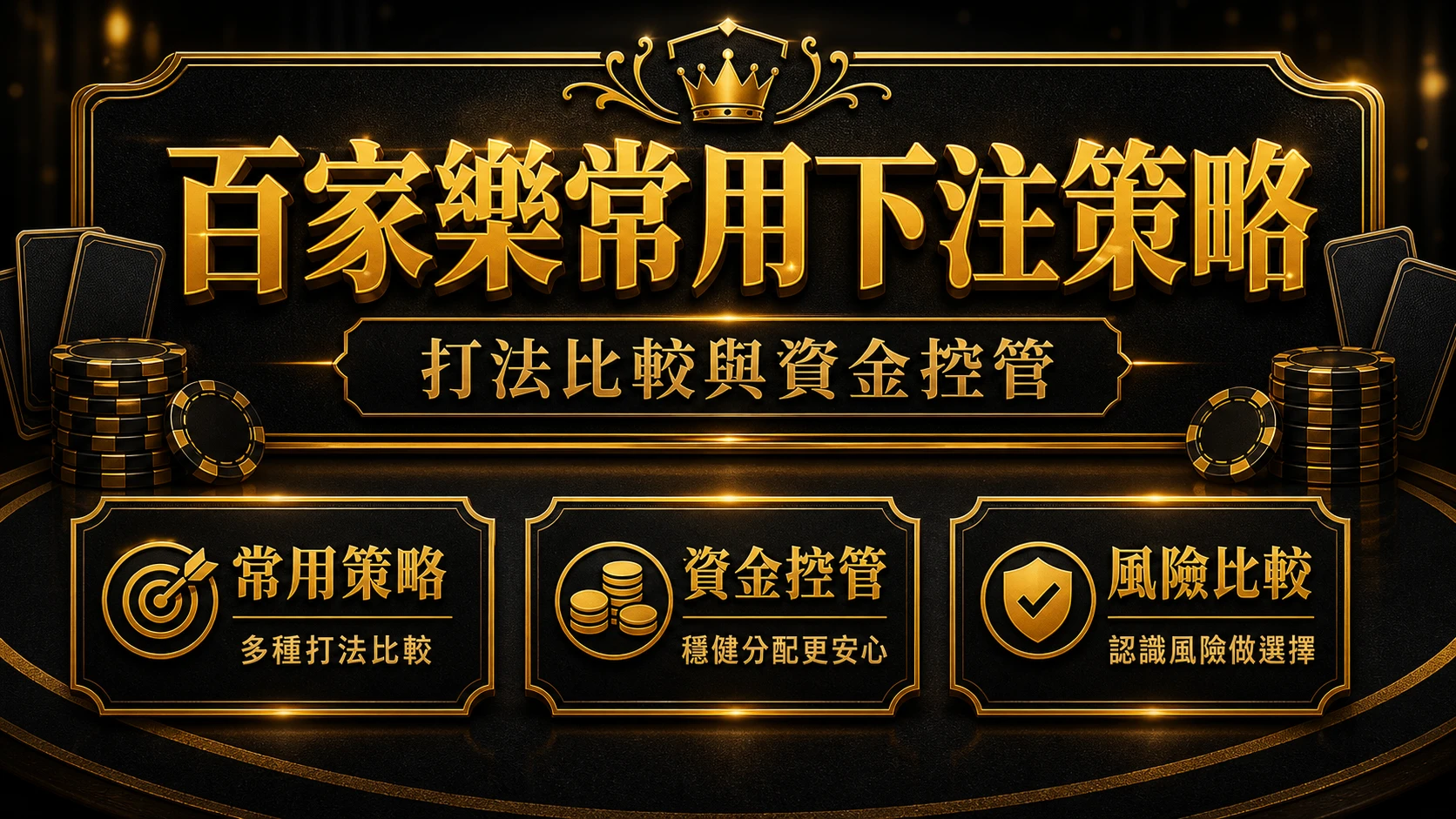 百家樂常用下注策略怎麼比？5種打法、風險與資金控管｜MBM娛樂城