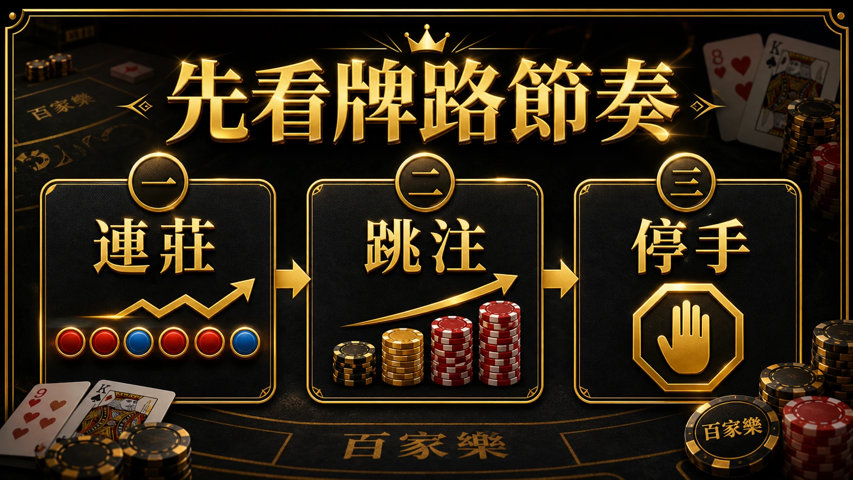 百家樂連莊與跳注怎麼看 規則流程與判斷重點 MBM娛樂城