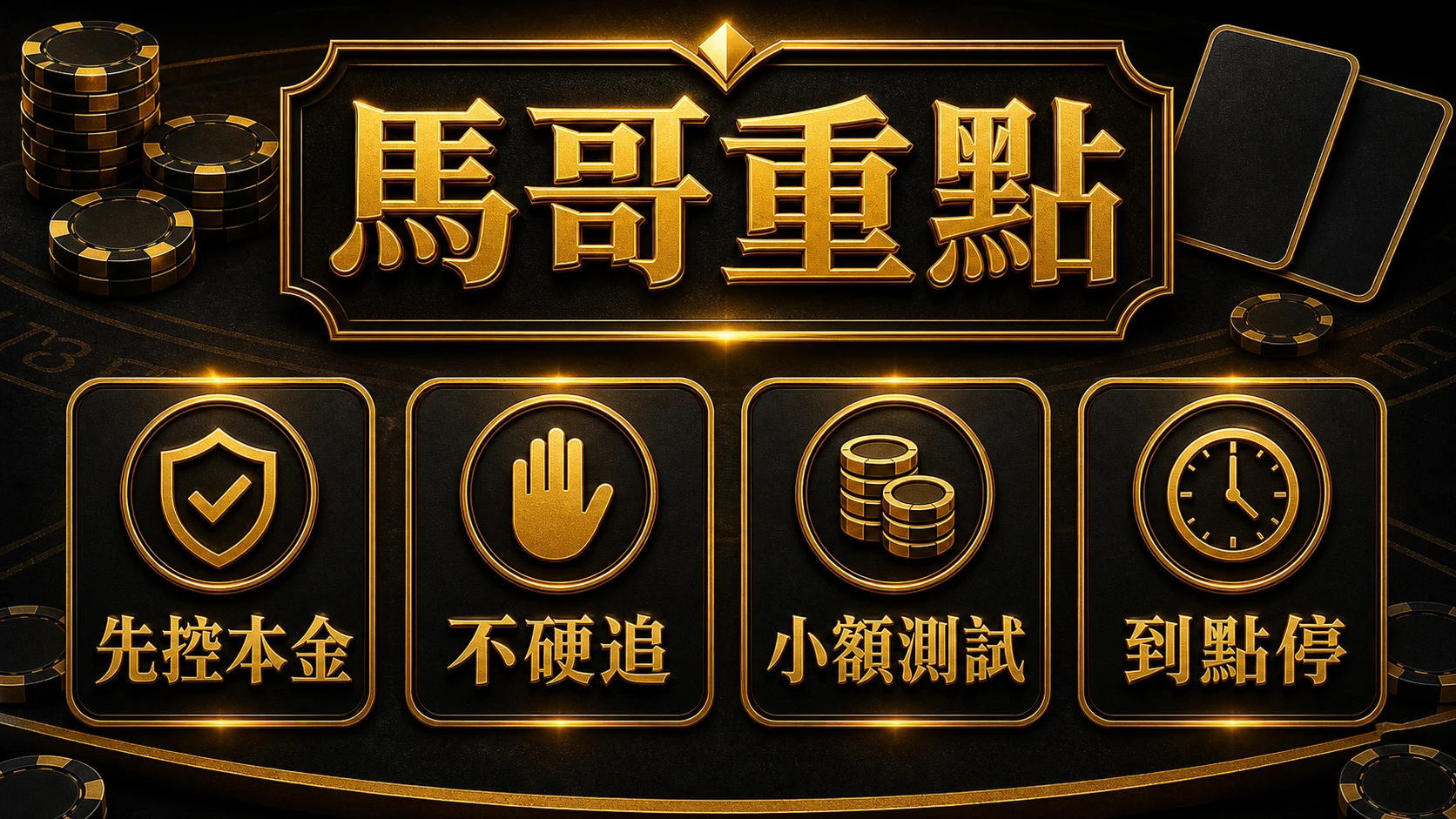 百家樂投注法怎麼選 馬哥重點整理 MBM娛樂城