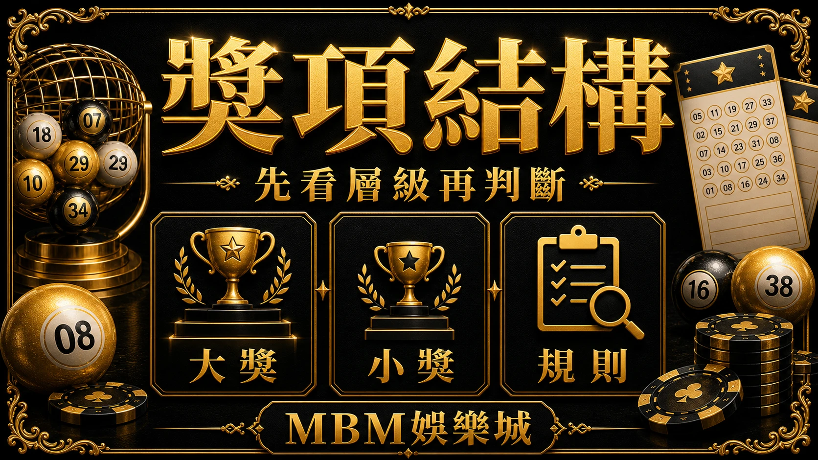 獎項結構 線上彩票玩法比較：開獎節奏、獎項結構與風險控管 MBM娛樂城