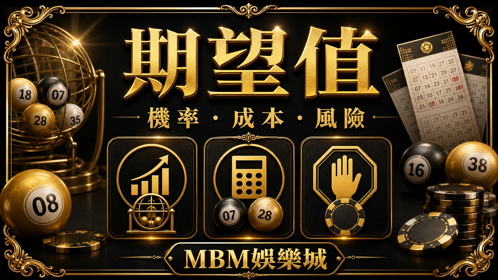 期望值 彩票中獎機率怎麼看？賠率、期望值與投注成本提醒 MBM娛樂城