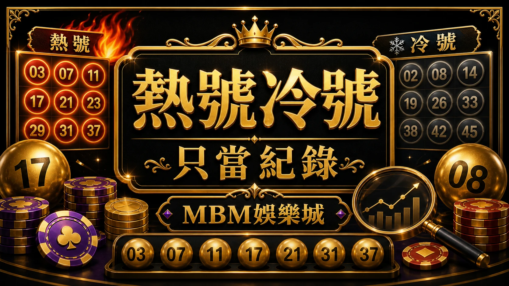 熱號冷號 彩票選號技巧怎麼做？熱號冷號、生日號與隨機選號比較 MBM娛樂城