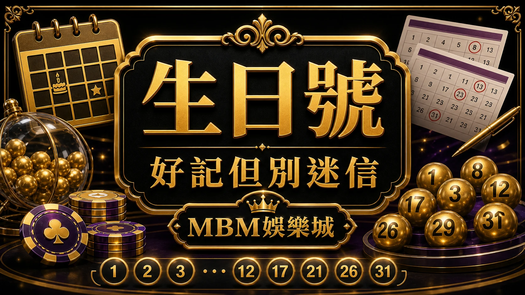 生日號 彩票選號技巧怎麼做？熱號冷號、生日號與隨機選號比較 MBM娛樂城