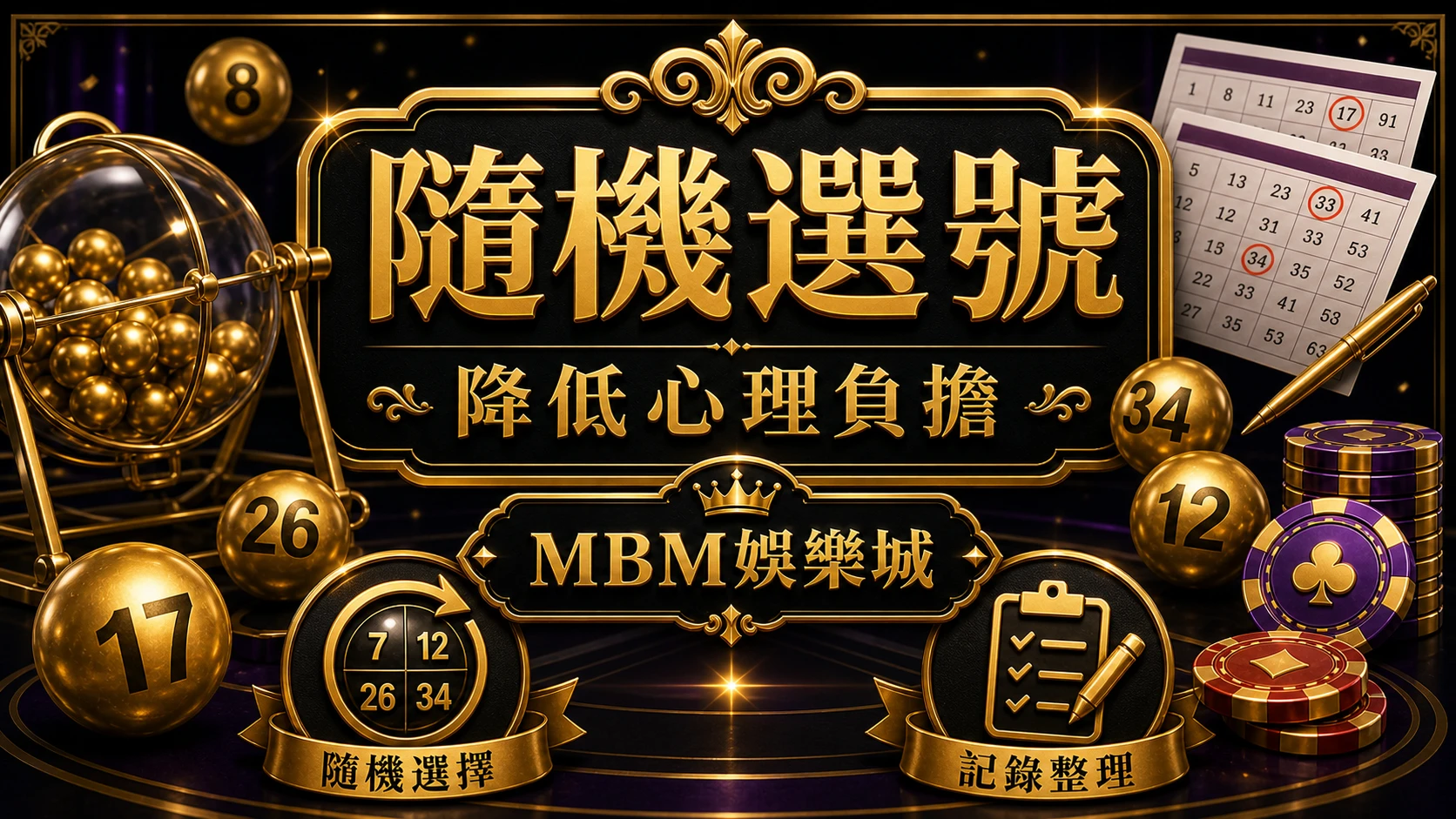 隨機選號 彩票選號技巧怎麼做？熱號冷號、生日號與隨機選號比較 MBM娛樂城