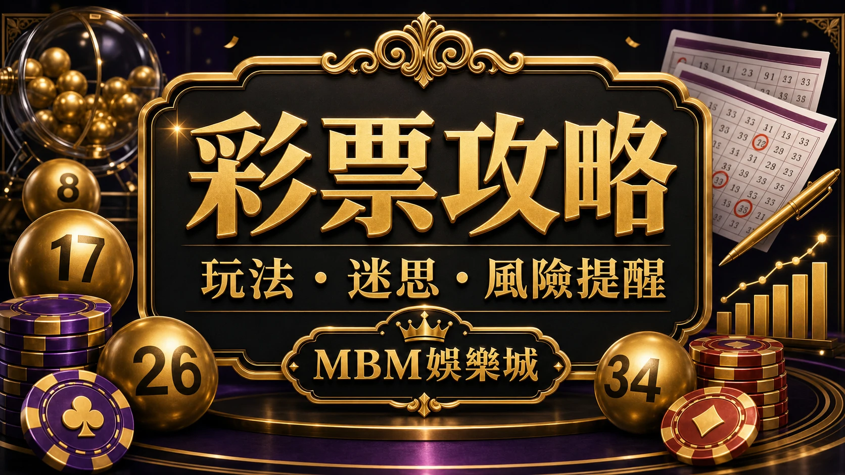 彩票攻略怎麼看？玩法規則、號碼迷思與風險提醒｜MBM娛樂城