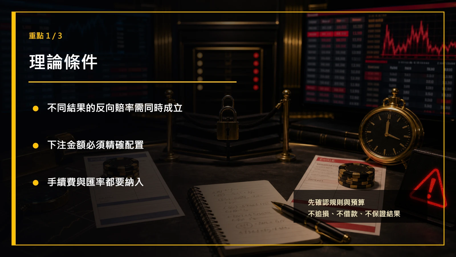 體育套利風險重點1