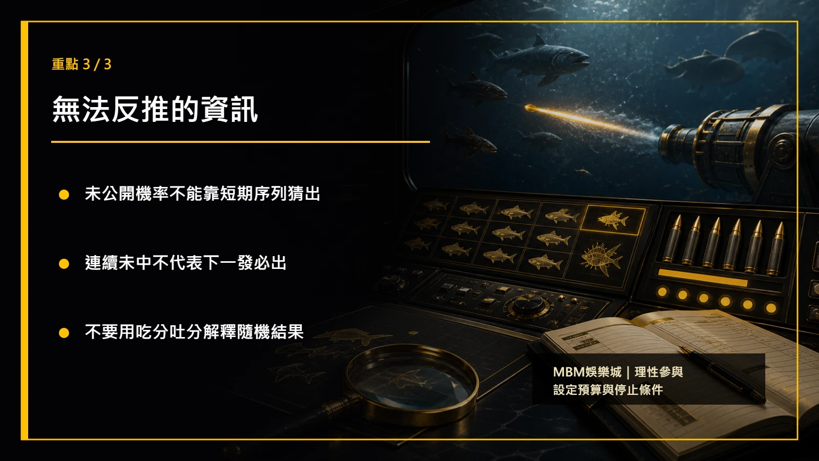捕魚機中獎率重點3